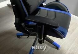 X Rocker Alpha eSports Ergonomic Office Gaming Chair Blue