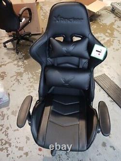 X Rocker Alpha eSports Faux leather Ergonomic Office Gaming Chair Black