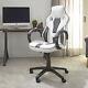 X Rocker Ergonomic Home Office Chair Pc Gaming Seat Pu Leather White Black