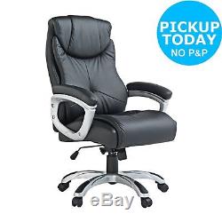 X-Rocker Executive Height Adjustable Office Chair Black