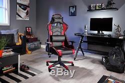 X Rocker Height Adjustable Office Gaming Chair Black