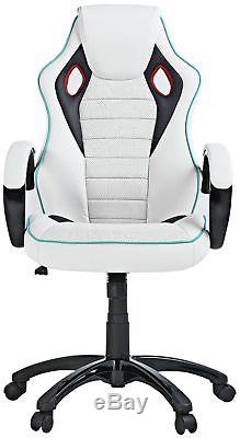 X-Rocker Height Adjustable Office Gaming Chair White