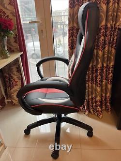 X Rocker Maverick Ergonomic Office Gaming Chair Black/Red (5122601)