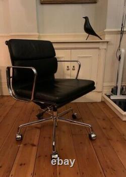 X1 Stunning Vitra Eames Soft Pad 217 Leather Adjustable Office Chair rrp £3400