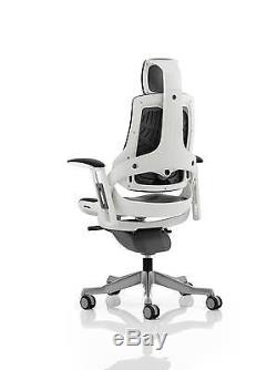 Zephyr Executive Office Chair. Leather & Mesh Variations. Comes Fully Assembled